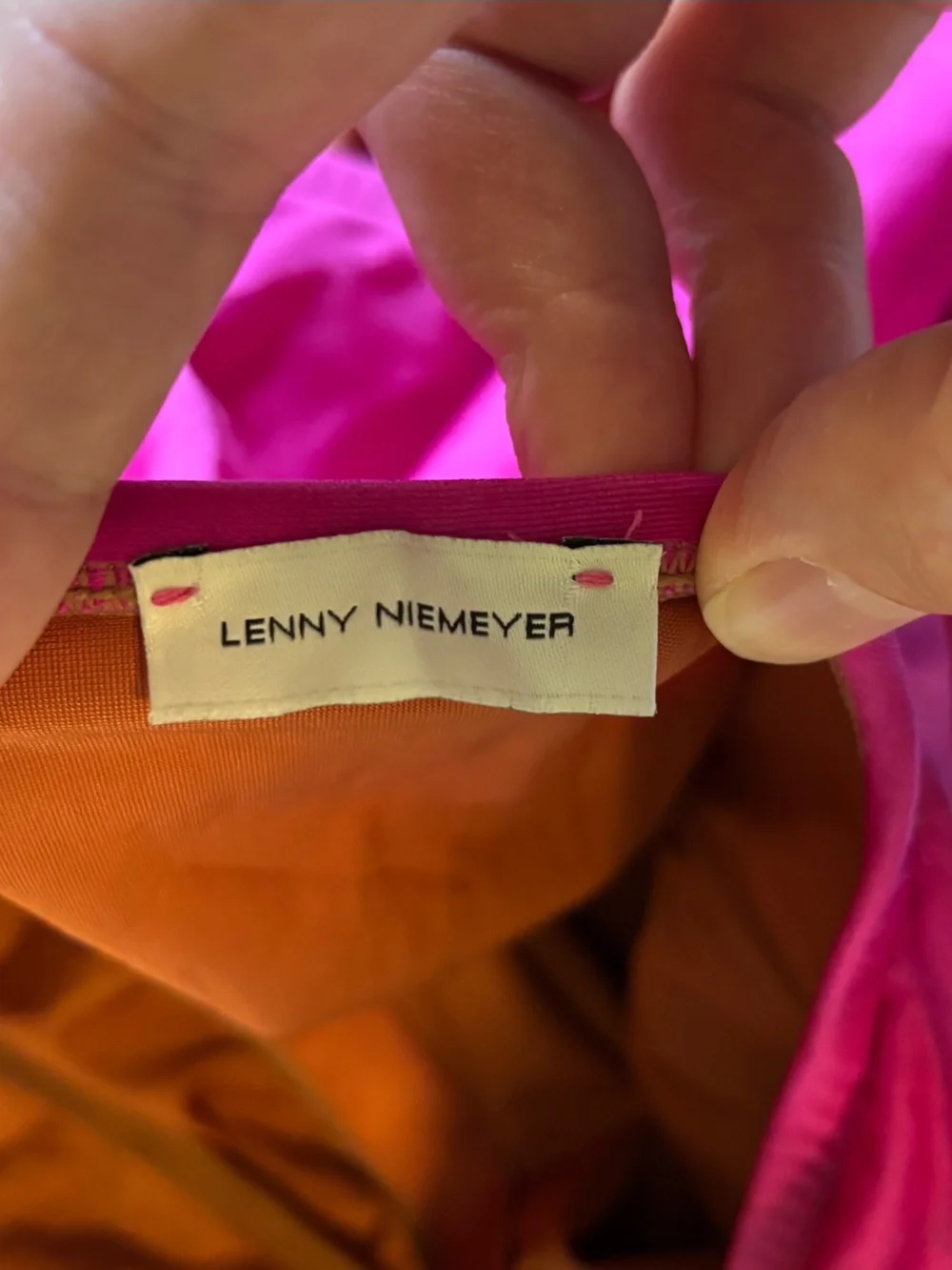 Lenny Niemeyer Swimsuits One-piece Size S Pink and Brown